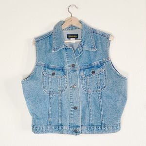 Vintage Jean Vest - Team Tactics